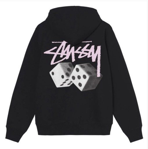 STUSSY 스투시 후드티 Roll The Dice Hoodie 다이스 주사위 4color