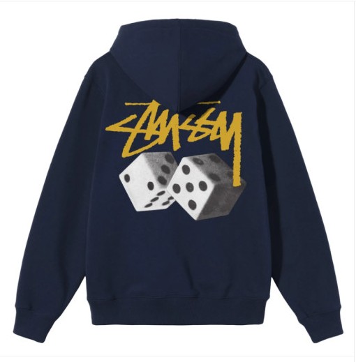 STUSSY 스투시 후드티 Roll The Dice Hoodie 다이스 주사위 4color