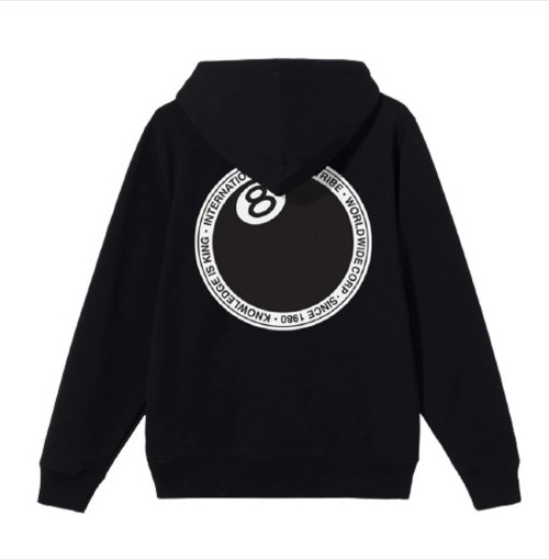 STUSSY 스투시 에잇 8 볼도트 후드티 8 BALL DOT HOOD 4color