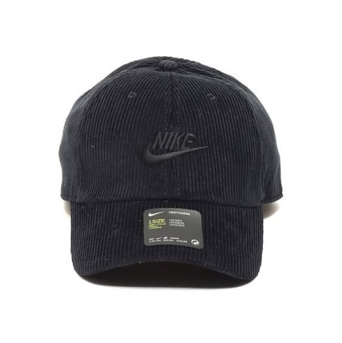 NIKE 나이키 모자 헤리티지86 코듀로이 캡 블랙 DC4015-010