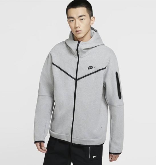 NIKE 나이키 테크 플리스 남성 윈드러너 집업 후드 자켓 2color CU4490-010 CU4490-010-063