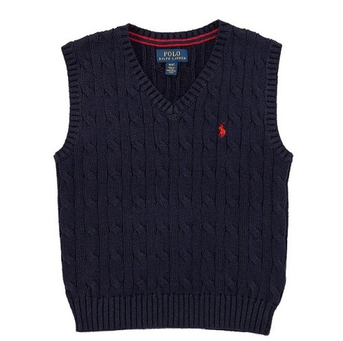 POLO Cable Knit Cotton Sweater Vest 폴로 랄프로렌 키즈 남아 케이블 니트 스웨터 조끼 4color