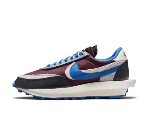 NIKE Waffle sacai Undercover Night Maroon 나이키 사카이 언더커버 LD 와플 마룬 남성화 DJ4877-600