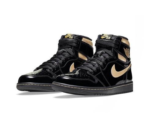 NIKE  AirJordan1 High MetallicGold 나이키 에어 조던 1 하이 메탈릭 남성 하이탑 555088-032