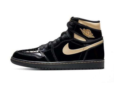 NIKE  AirJordan1 High MetallicGold 나이키 에어 조던 1 하이 메탈릭 남성 하이탑 555088-032