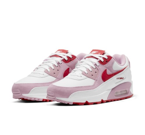 NIKE Valentine’s Day 나이키 우먼스 에어맥스 90 QS 발렌타인데이 여성 운동화 DD8029-100