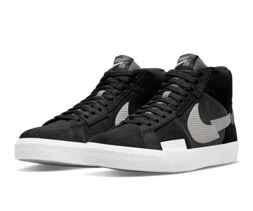 NIKE 나이키 남성 SB 블레이저 미드 SB Zoom Blazer Mid 블랙 운동화 하이탑 스니커즈 DA8854-001