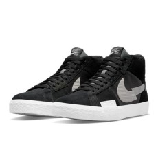 NIKE 나이키 남성 SB 블레이저 미드 SB Zoom Blazer Mid 블랙 운동화 하이탑 스니커즈 DA8854-001