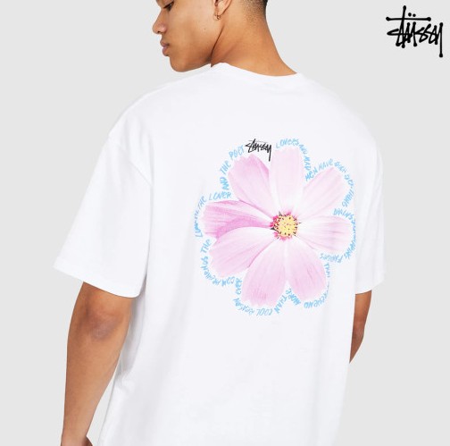 STUSSY 스투시 코스모스 SS Comos Tee 남성 반팔 티셔츠 2color