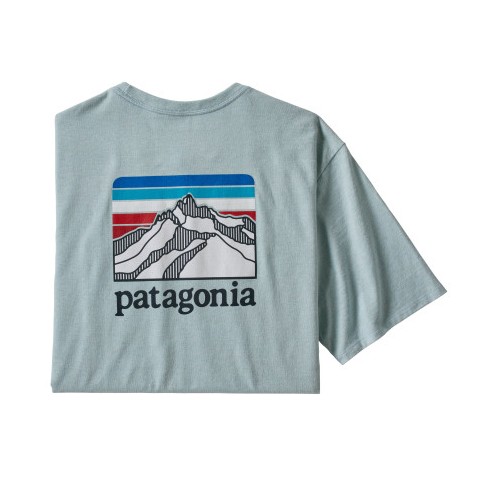 Patagonia 파타고니아 남성 반팔 티셔츠 피츠 로이 호라이즌 포켓 백 로고 티셔츠 5color