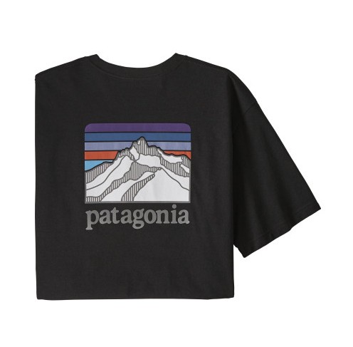 Patagonia 파타고니아 남성 반팔 티셔츠 피츠 로이 호라이즌 포켓 백 로고 티셔츠 5color