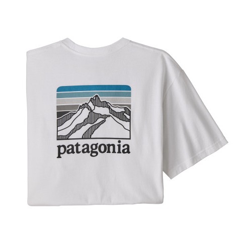 Patagonia 파타고니아 남성 반팔 티셔츠 피츠 로이 호라이즌 포켓 백 로고 티셔츠 5color