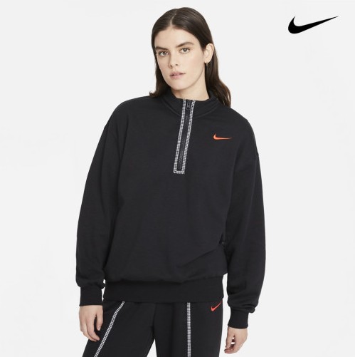 NIKE 나이키 여성 스웻셔츠 아이콘 클래시 티셔츠 DD5031-010