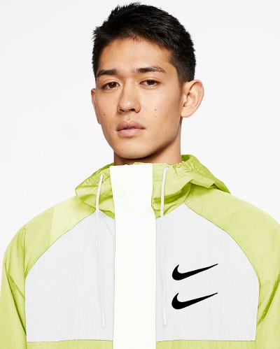 NIKE 나이키 남성 후드 바람막이 스포츠웨어 스우시 점퍼 CJ4888-701