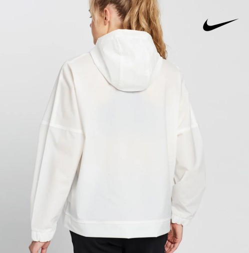 NIKE 나이키 여성 바람막이 하프 집업 어스 데이 아노락 자켓 DA7658-100