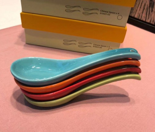 르쿠르제 LeCreuset 숟가락 세트 세라믹 스푼세트 4P 숟가락 우동 숟가락