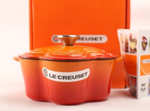 르쿠르제 LeCreuset 주물냄비 무쇠 냄비 20cm 시그니처 플라워 양수냄비 7color