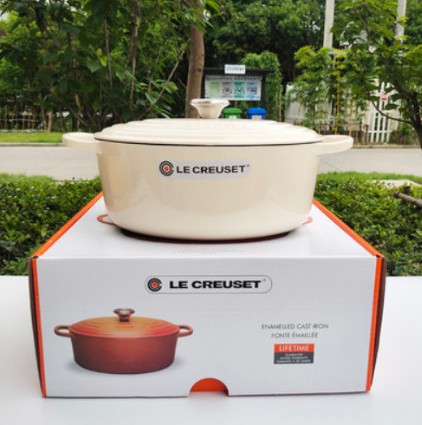 르쿠르제 LeCreuset 대형 냄비 31cm 주물 무쇠 냄비 대형 타원형 큰사이즈 찜 냄비 4color