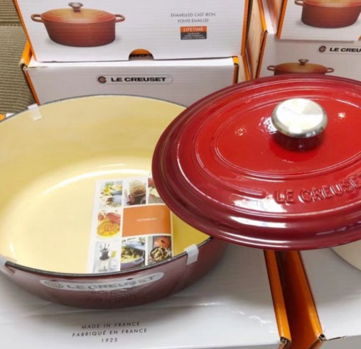 르쿠르제 LeCreuset 대형 냄비 31cm 주물 무쇠 냄비 대형 타원형 큰사이즈 찜 냄비 4color