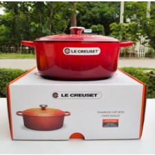 르쿠르제 LeCreuset 대형 냄비 31cm 주물 무쇠 냄비 대형 타원형 큰사이즈 찜 냄비 4color