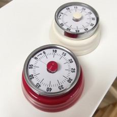 레트로 마그네틱 알람시계 북유럽 스타일 인테리어 소품 주방 자석 알람시계 미니시계 자석시계