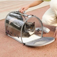 애완동물 이동 캐리어 반려동물 이동장 투명 우주선 방수가방 휴대용 애견 숄더백