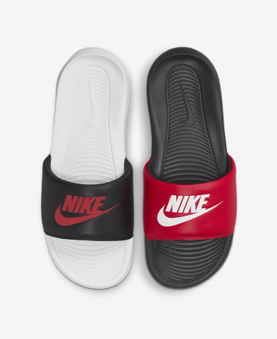 NIKE 나이키 남성 슬리퍼 빅토리 원 믹스 슬라이드 레드 블랙 DD0234-600