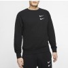 NIKE 나이키 남성 맨투맨 더블스우시 긴팔티셔츠 기본티셔츠 블랙 CJ4871-010