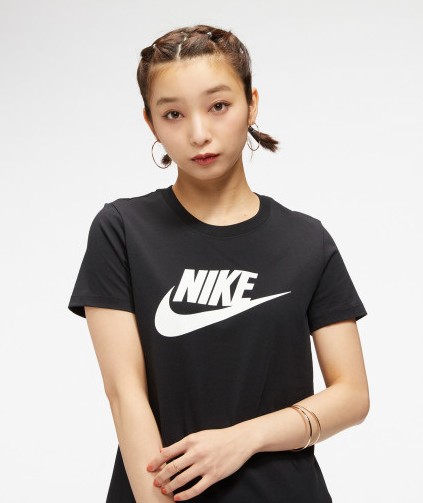 NIKE 나이키 여성 반팔티 에센셜 아이콘 FUTURA 티셔츠 기본티 2color BV6170-100 BV6170-010