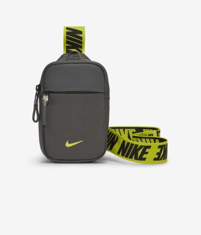 NIKE 나이키 스포츠 힙색 미니 크로스백 스포츠웨어 가방 그레이 BA5904-068