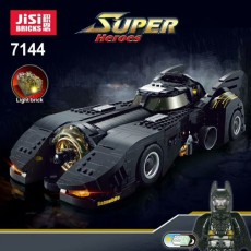호환 레고 슈퍼히어로즈 배트맨 모빌 데쿨 JISI 7144 중국 레고 대륙 배트모빌