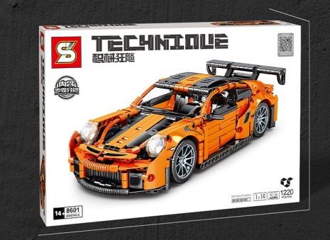 호환레고 테크닉 포르쉐 911 GT3 RS SY8601 자동차 블럭 만들기 슈퍼카 조립 중국 레고 호환 블럭 42056