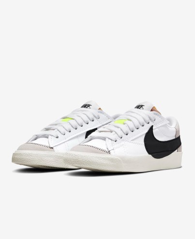 NIKE 나이키 여성 운동화 블레이저 로우 77 점보 BLAZER LOW 77 JUMBO 스니커즈 남녀공용 캐주얼 운동화 DQ1470-101