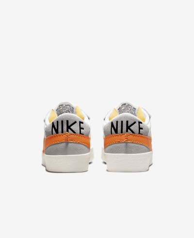 NIKE 나이키 남성 운동화 블레이저 로우 77 점보 Blazer Low 77 Jumbo 스니커즈 남자 캐주얼 운동화 오렌지 DN2158-100