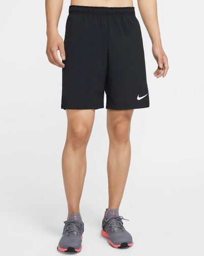 NIKE 나이키 남성 반바지 플렉스 우븐 트레이닝 쇼츠 러닝 팬츠 남자 운동 반바지 블랙 CU4946-006