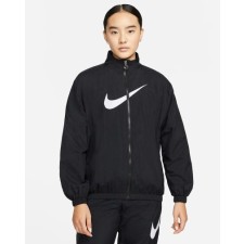 NIKE 나이키 여성 바람막이 에센셜 아노락 우븐 집업 자켓 점퍼 블랙 DM6182-010