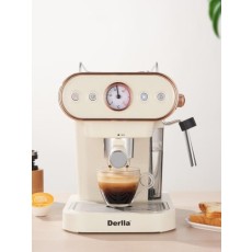 Derlla 가정용 커피메이커 커피머신 반자동식 에스프레소 아메리카노 홈카페 커피메이커 KW-115