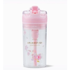 스타벅스 벚꽃MD 빨대컵 콘티고 간식보관 뚜껑 플라스틱 빨대컵 500ml 스벅 텀블러 스벅MD