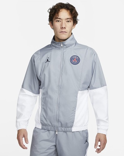 NIKE 나이키 남성 바람막이 조던 파리 생제르망 플라이트 우븐 슈트 자켓 운동복 점퍼 DJ0388-090