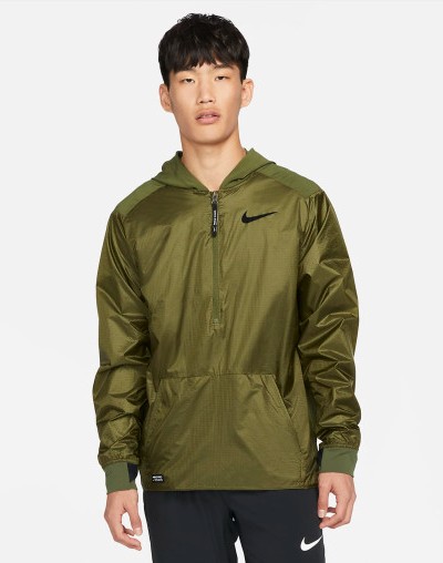 NIKE 나이키 남성 바람막이 점퍼 프로 반집업 트레이닝 운동복 남자 자켓 DM5537-326