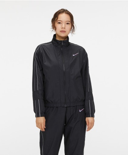 NIKE 나이키 여성 바람막이 점퍼 리펠 에센셜 그래픽 자켓 여자 스포츠 운동복 집업 재킷 DQ8557-010