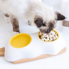 애완동물 귀여운 밥그릇 강아지 고양이 계란후라이 모형 식기 물그릇 반려동물 사료그릇